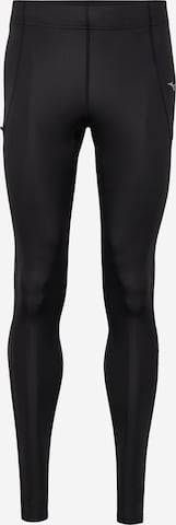 MIZUNO - Skinny Pantalón deportivo 'Impulse' en negro: frente