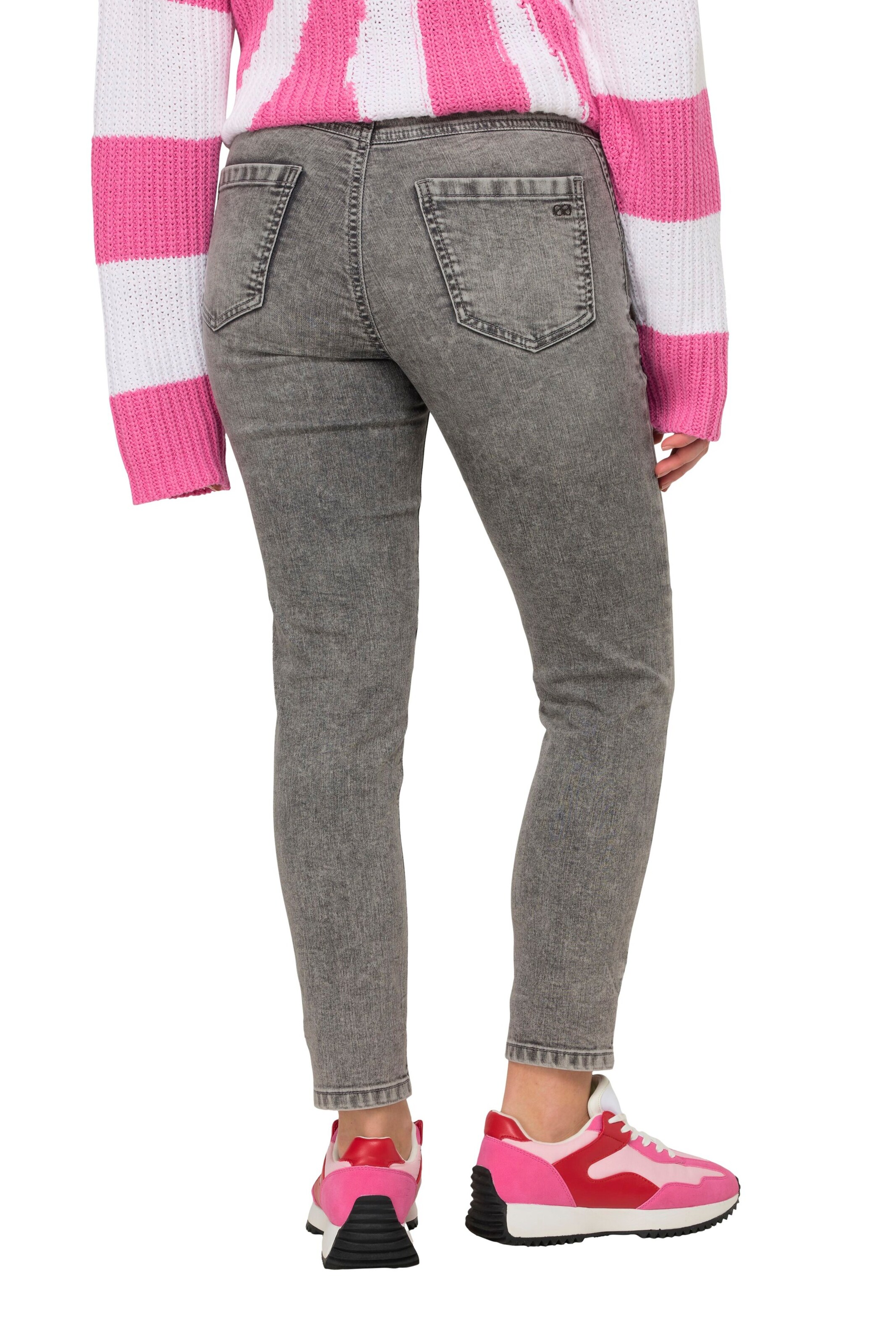 LAURASØN Slim fit Jeans in Grey