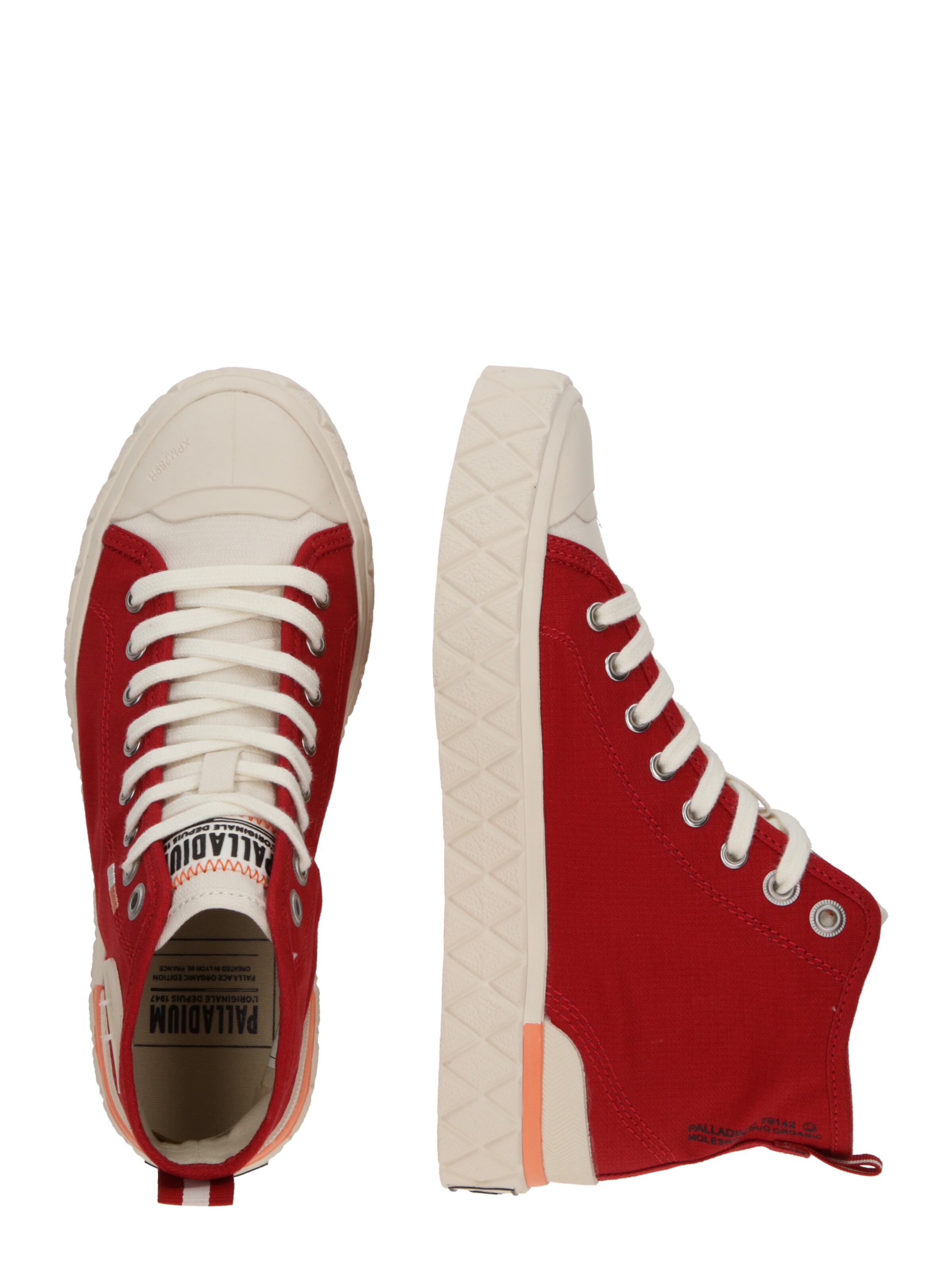 Baskets hautes 'Palla Ace' Palladium en rouge