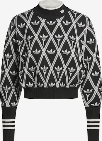 ADIDAS PERFORMANCE Sports sweater 'Originals Trefoil' in Black: front