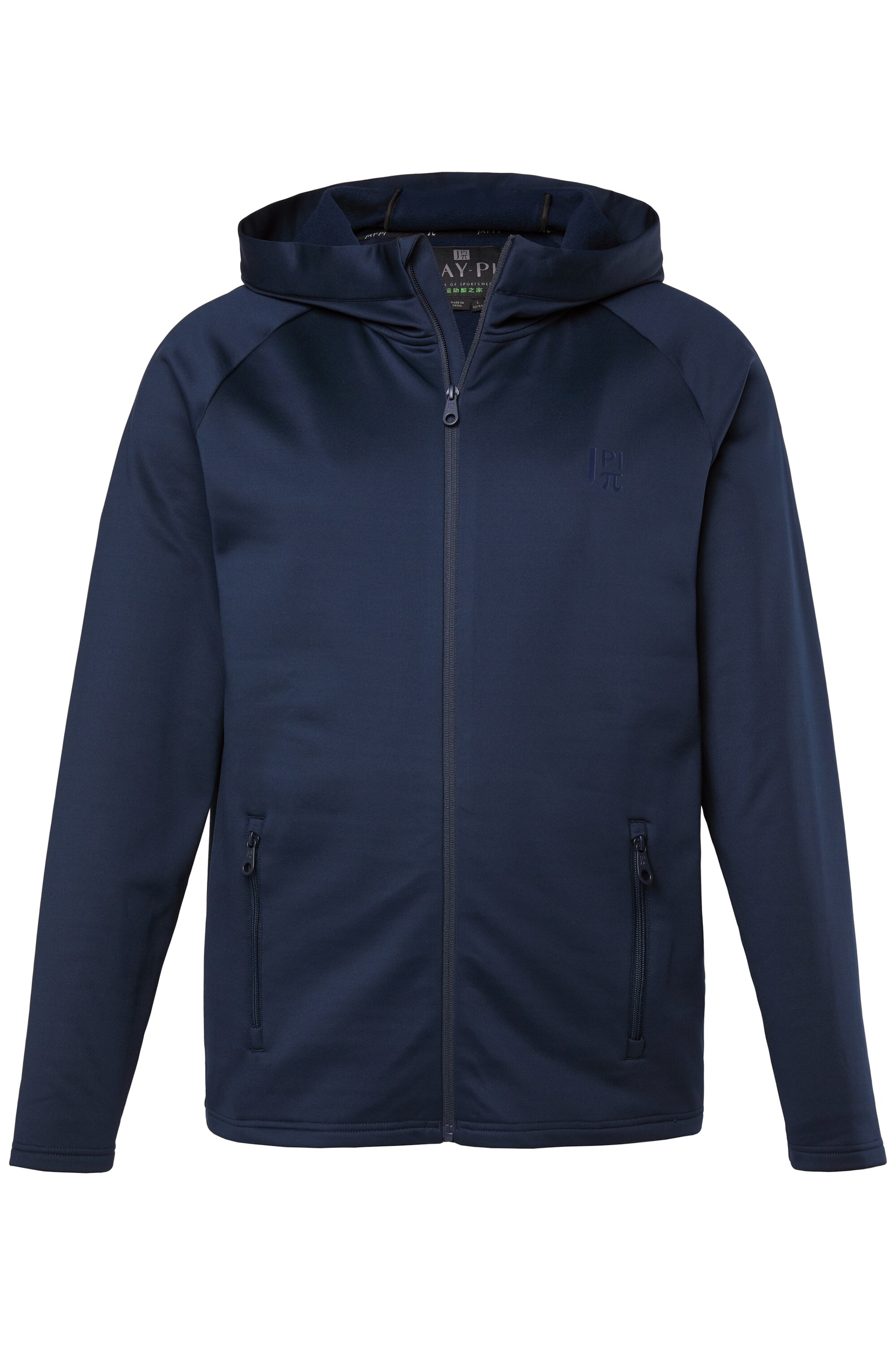 JAY-PI Sweat jacket in Blue: front