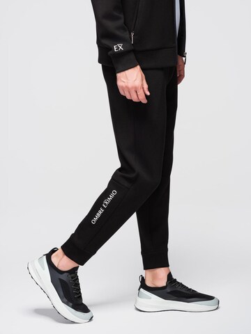 Ombre Joggingpak 'Exmio' in Zwart