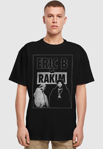 Merchcode T-Shirt 'Eric B & Rakim - Blackout' in Schwarz: Vorderseite