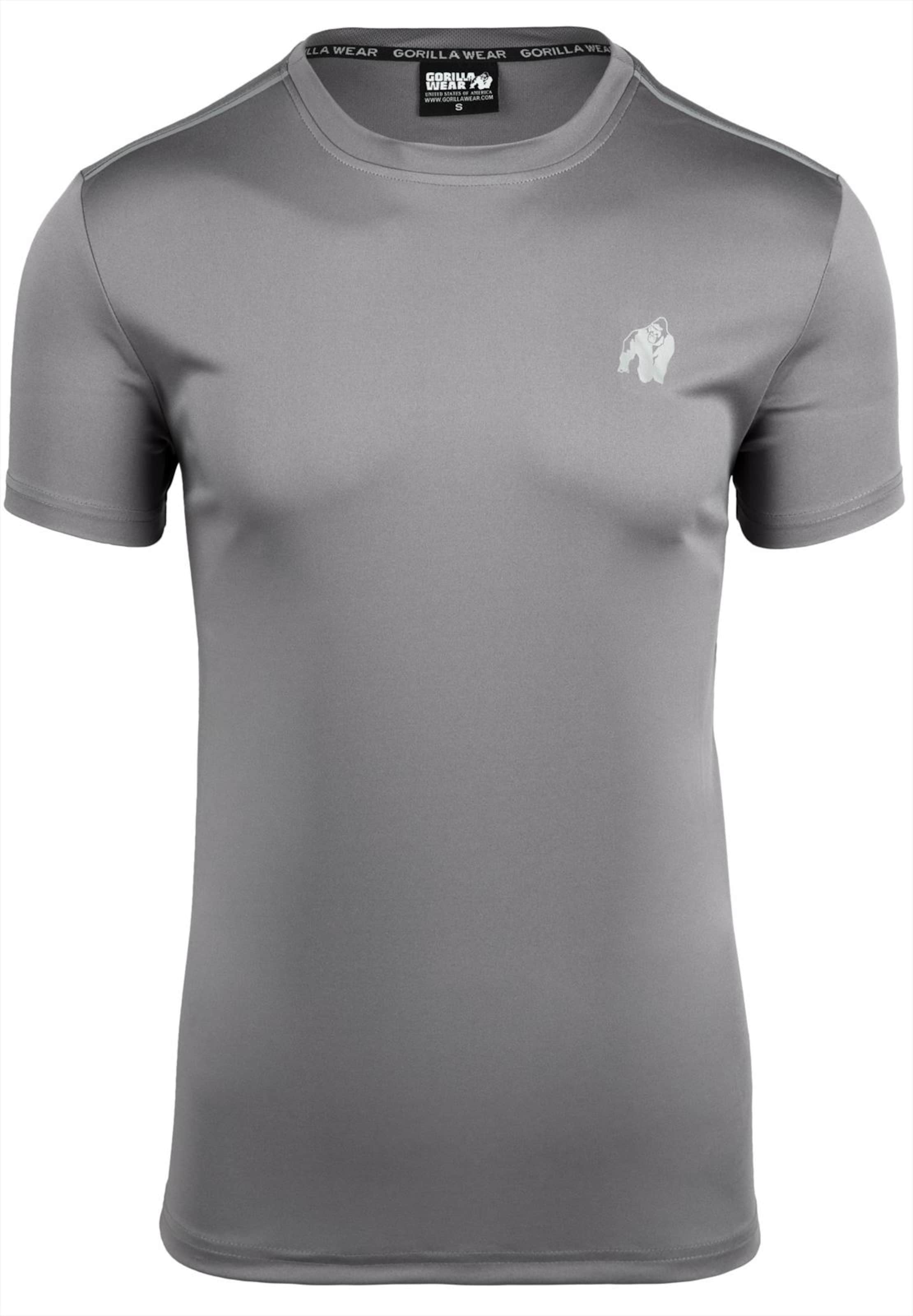 Maglia funzionale 'Easton' di Gorilla Wear in grigio: frontale