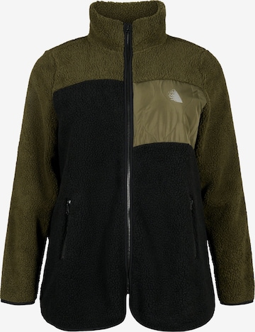 žalia Active by Zizzi Flisinis džemperis 'Aophelia': priekis