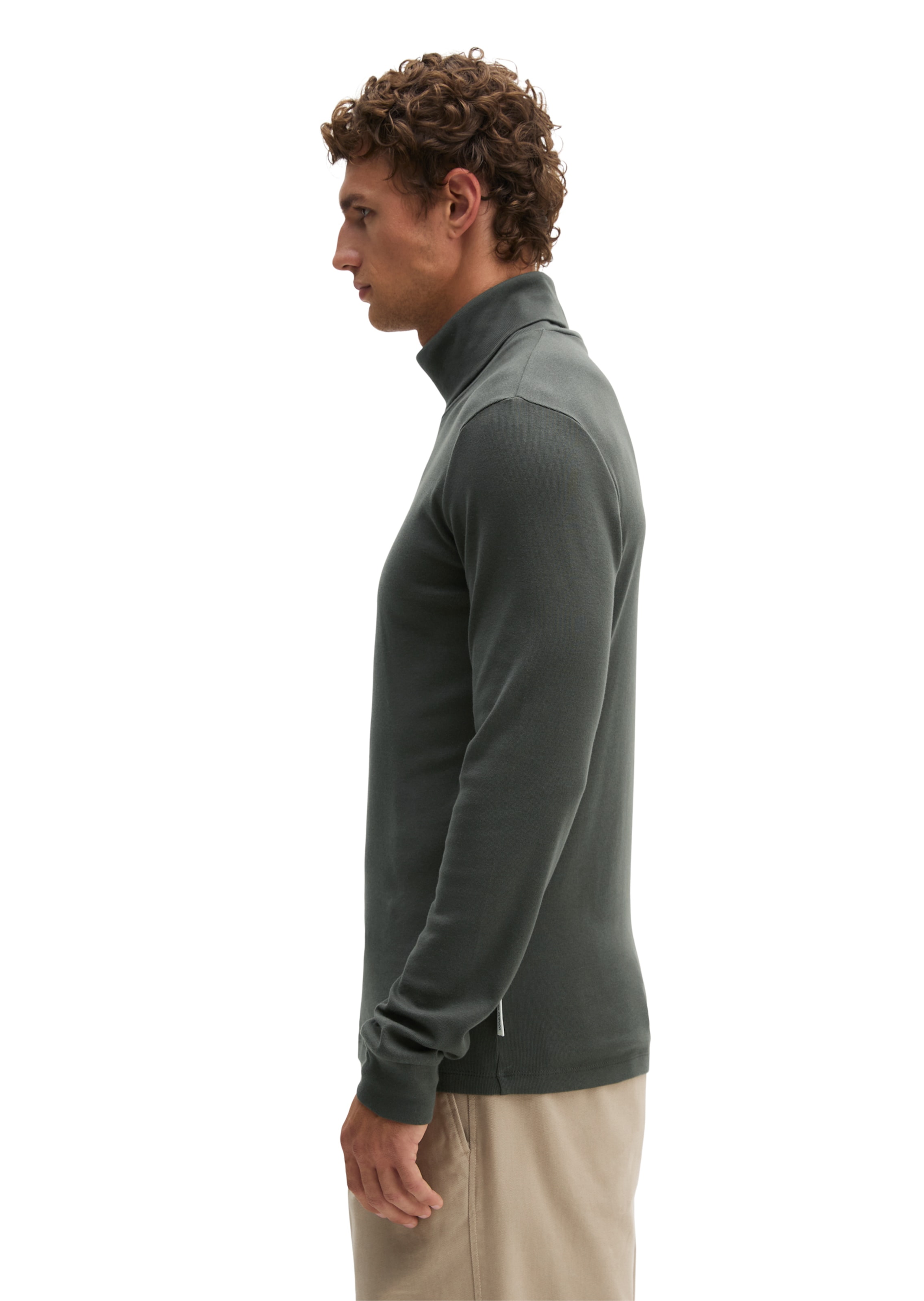 Marc O'Polo Shirt in Brown: side