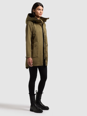 khujo Between-seasons coat 'Agev' in Green
