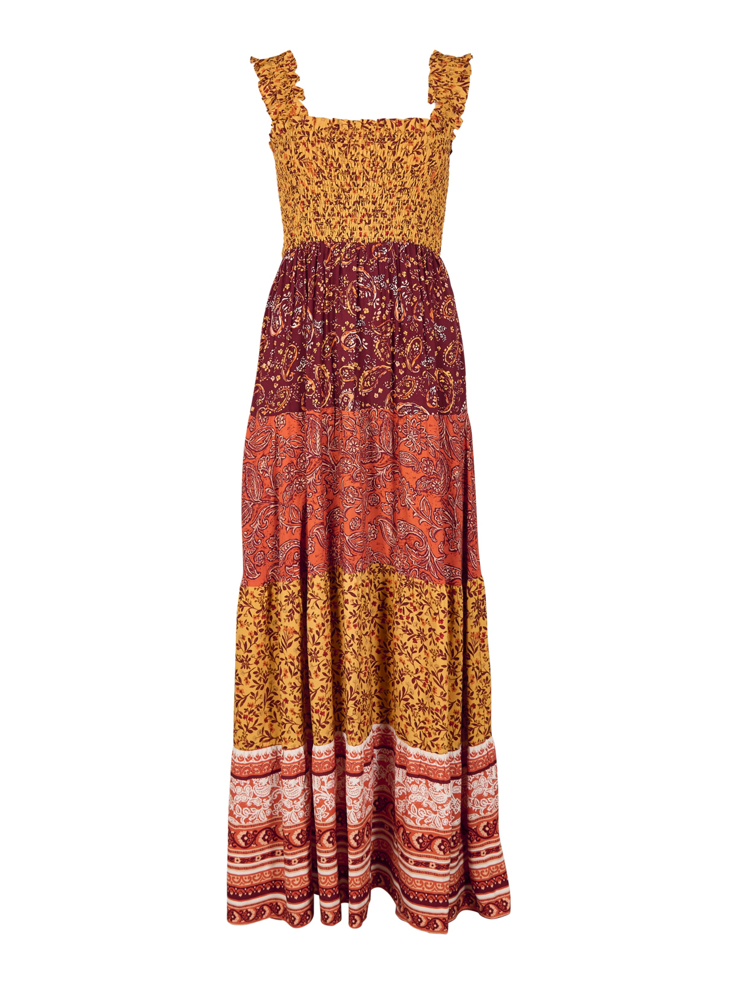 Apricot Jurk ' ' in de kleur Oranje, Productweergave