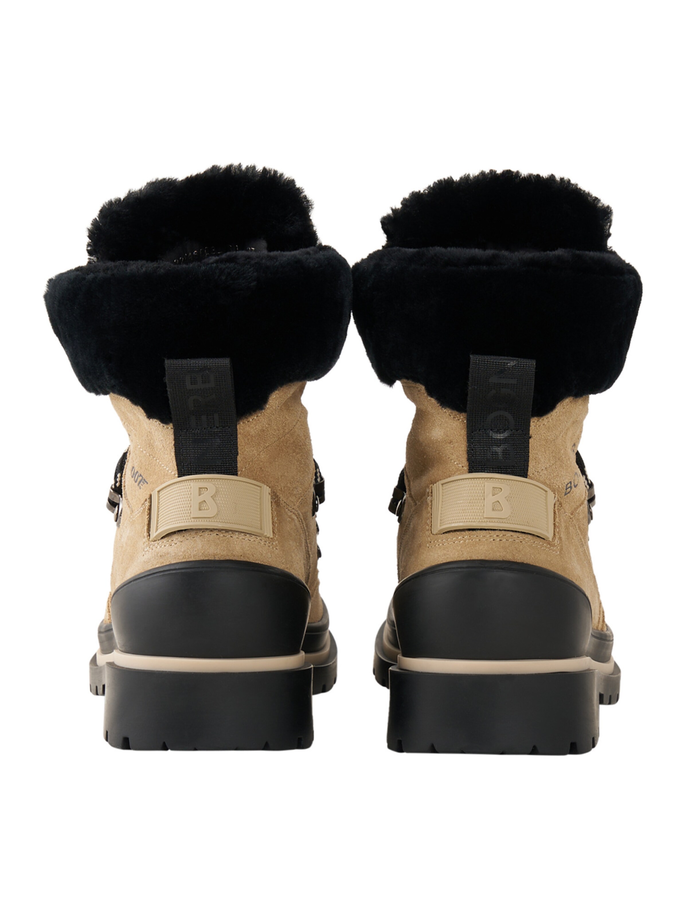 BOGNER Schnürstiefel in Beige