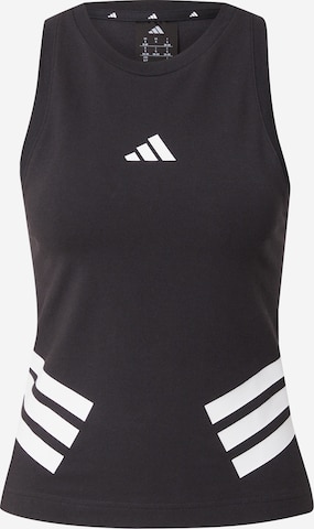 ADIDAS SPORTSWEARSportski top 'Future Icons' - crna boja: prednji dio