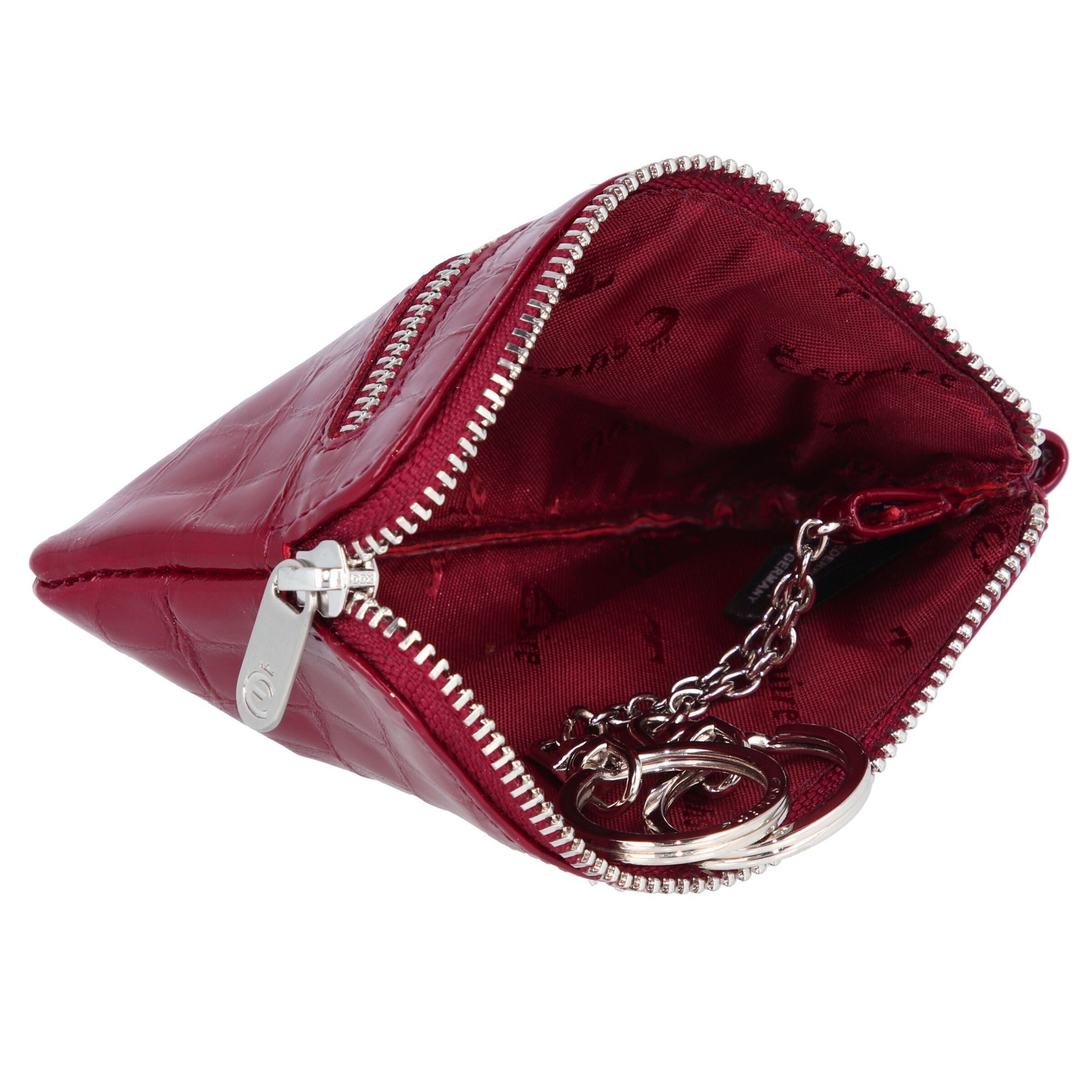 Portamonete 'Nizza' di Esquire in rosso