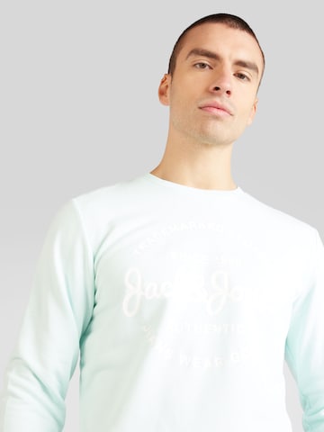 JACK & JONES - Sweatshirt 'FOREST' em azul