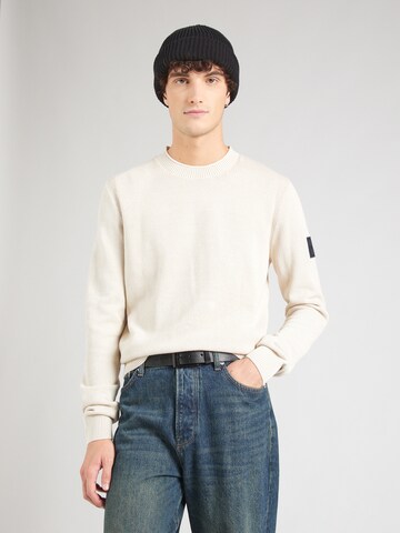 TOM TAILOR Pullover in Beige: Vorderseite
