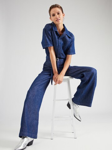 Miss Sixty - Jumpsuit en azul: frente