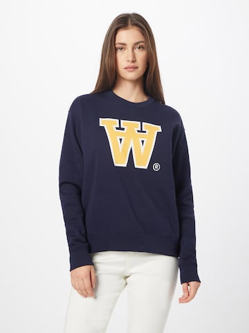 WOOD WOOD Sweatshirt 'Jess' in Blauw: voorkant