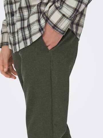 Only & Sons Baggy Broek 'mark' in Groen
