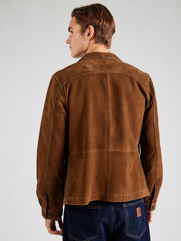 FREAKY NATION - Chaqueta de entretiempo 'Massi' en marrón: atrás