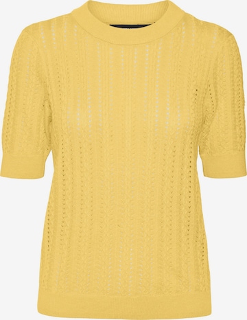 VERO MODA Pullover 'Morena' i gul: forside