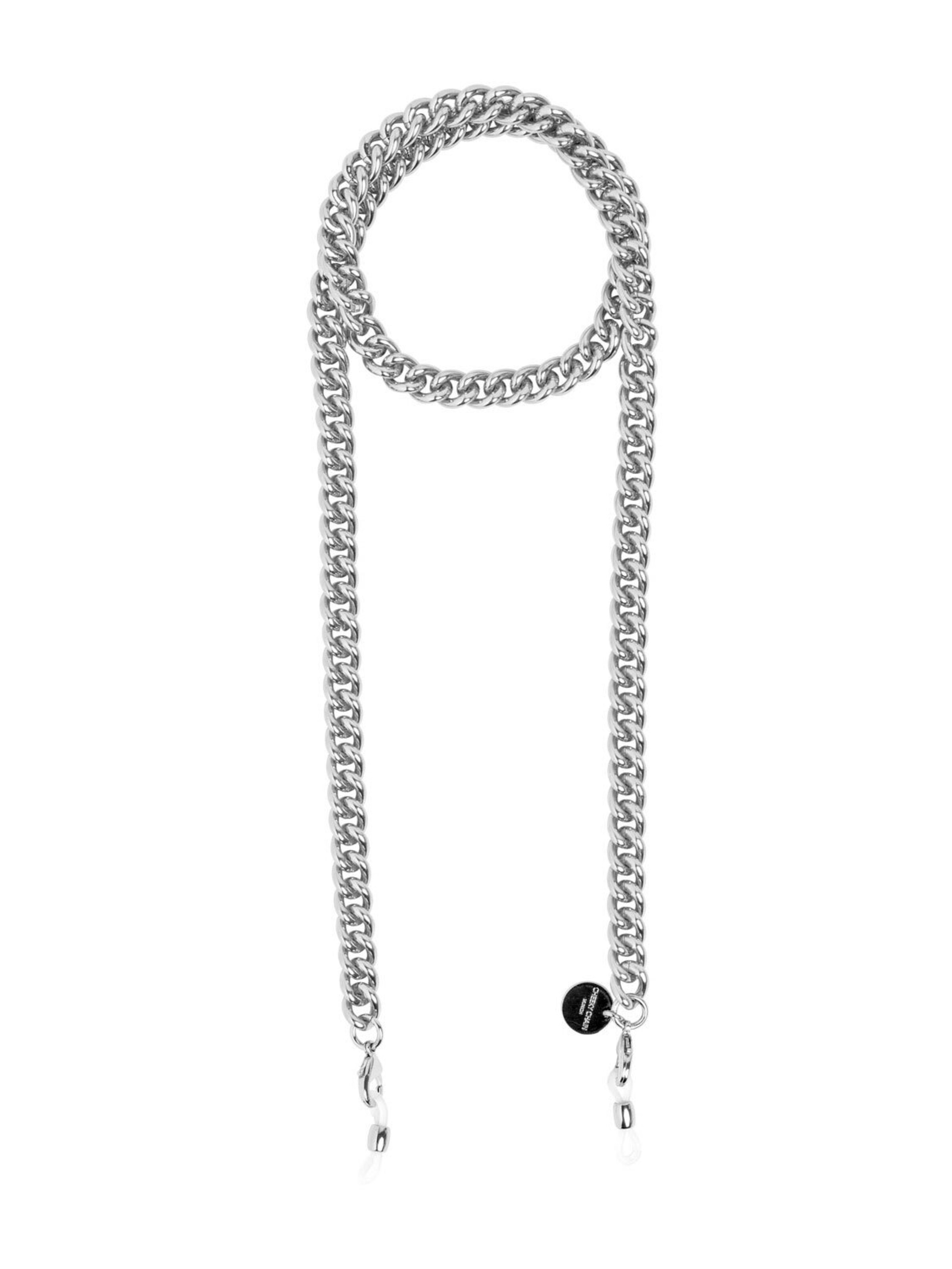Chaîne 'Ava' Cheeky Chain Munich en argent : devant