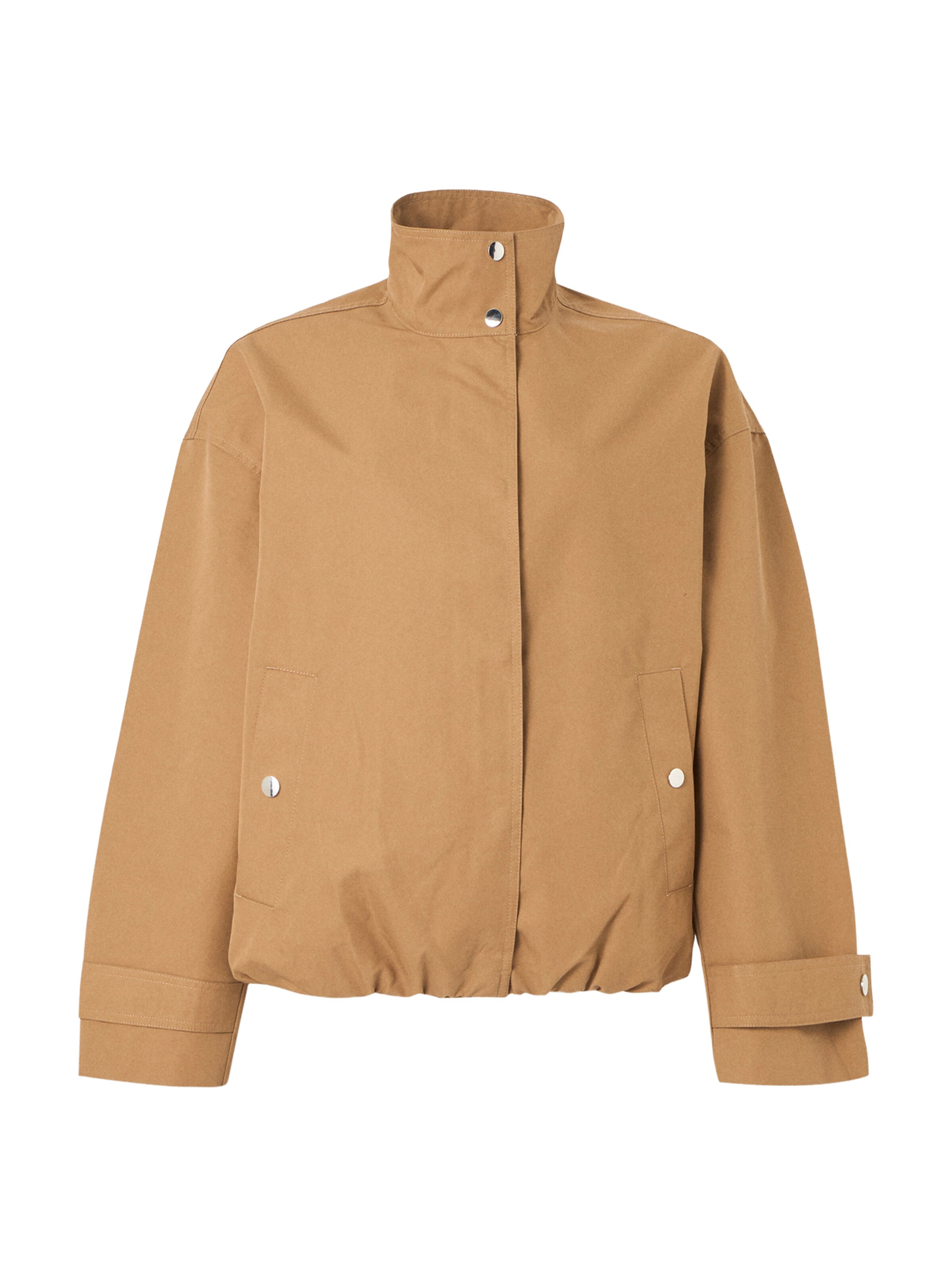 JDY Between-Season Jacket 'JDYSUSAN' in Brown: front