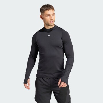 ADIDAS PERFORMANCE Functioneel shirt in Zwart: voorkant