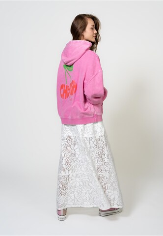 Sweat-shirt 'Cherish' OH APRIL en rose