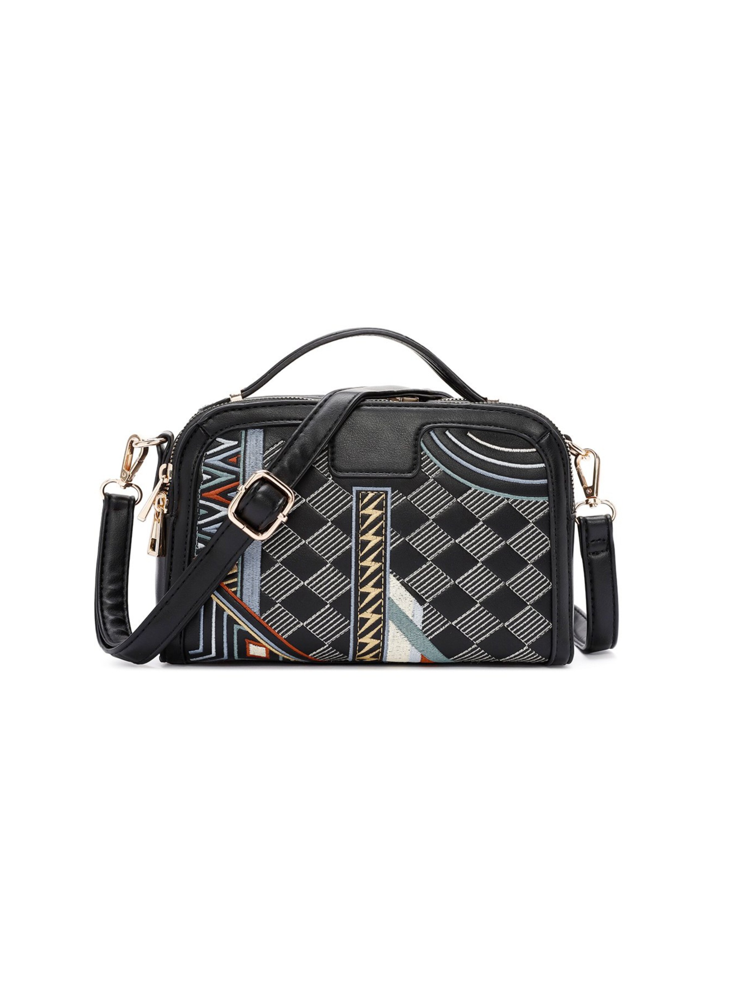 Derimod Handbag in Black: front