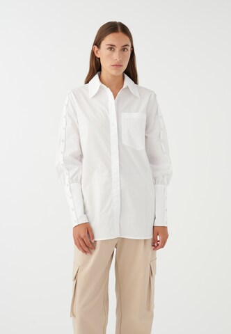 Dea Kudibal Blouse 'Ciagatadea' in White: front