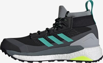 adidas Terrex Outdoorschuh 'TERREX Free Hiker' in türkis / grau / schwarz, Produktansicht