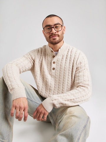 FYNCH-HATTON Svetr – béžová: přední strana