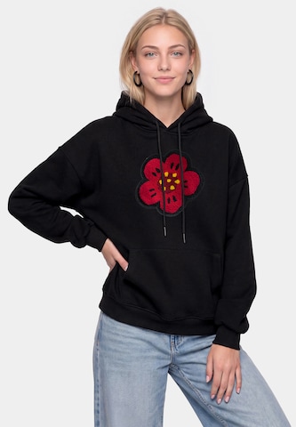 MYMO - Sudadera en negro: frente