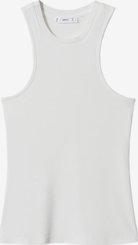 MANGO Top 'FETA' in White: front