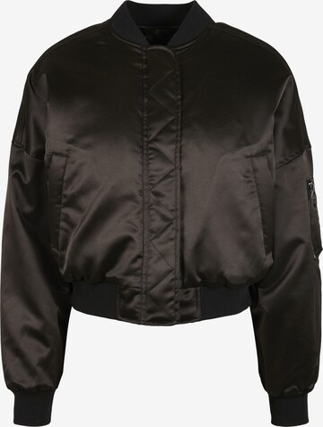 Urban Classics - Chaqueta de entretiempo en negro: frente