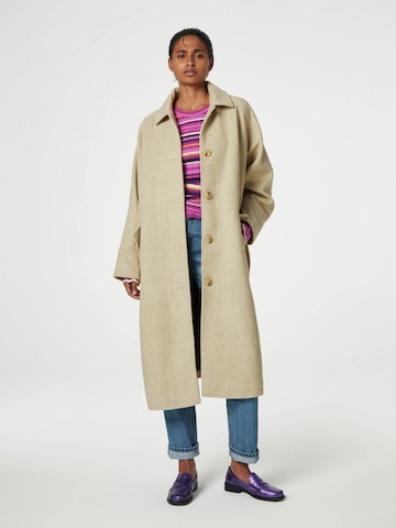 Fabienne Chapot Between-Seasons Coat 'Olena' in Beige