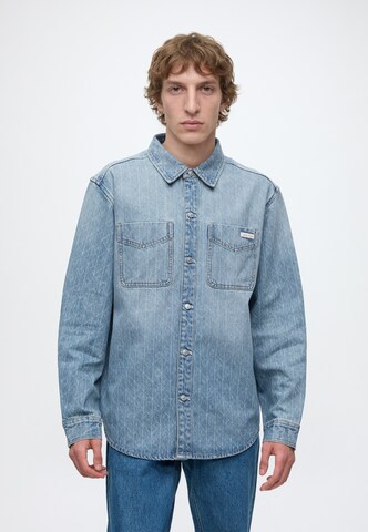 Calvin Klein Jeans Regular fit Srajca | modra barva: sprednja stran