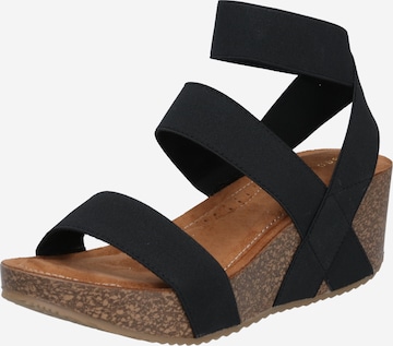 Madden Girl - Sandalias 'ZOEY' en negro: frente