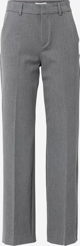 Regular Pantalon à plis mbym en gris : devant