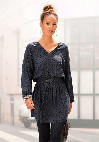 LASCANA Summer dress in Grey: front