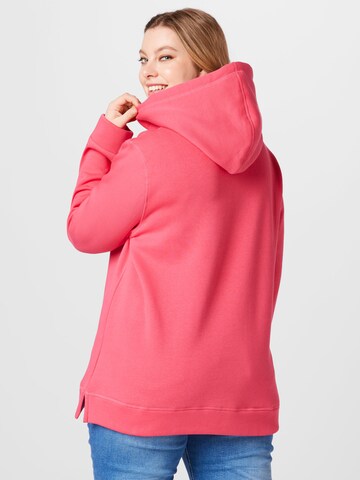 rozā Tommy Hilfiger Curve Sportisks džemperis