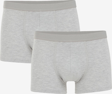 WE Fashion Boxershorts in Grijs: voorkant