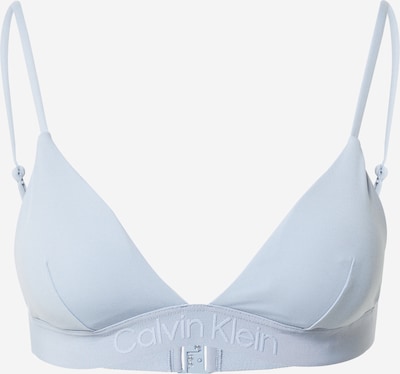 Calvin Klein Swimwear Hauts de bikini en bleu clair, Vue avec produit