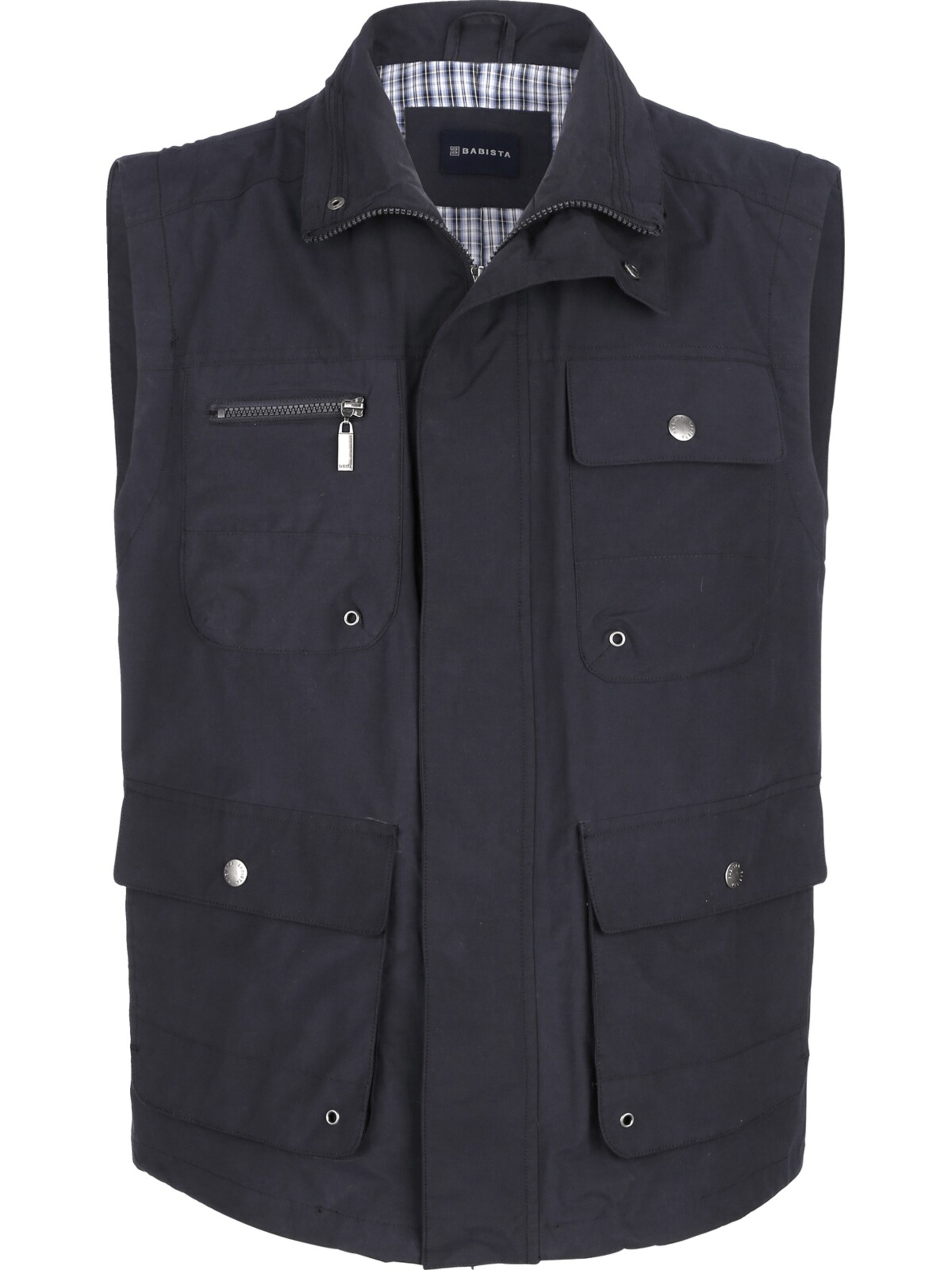 BABISTA Outdoorweste in Blau: Vorderseite