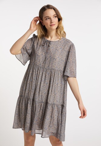 DreiMaster Vintage Summer Dress in Beige: front