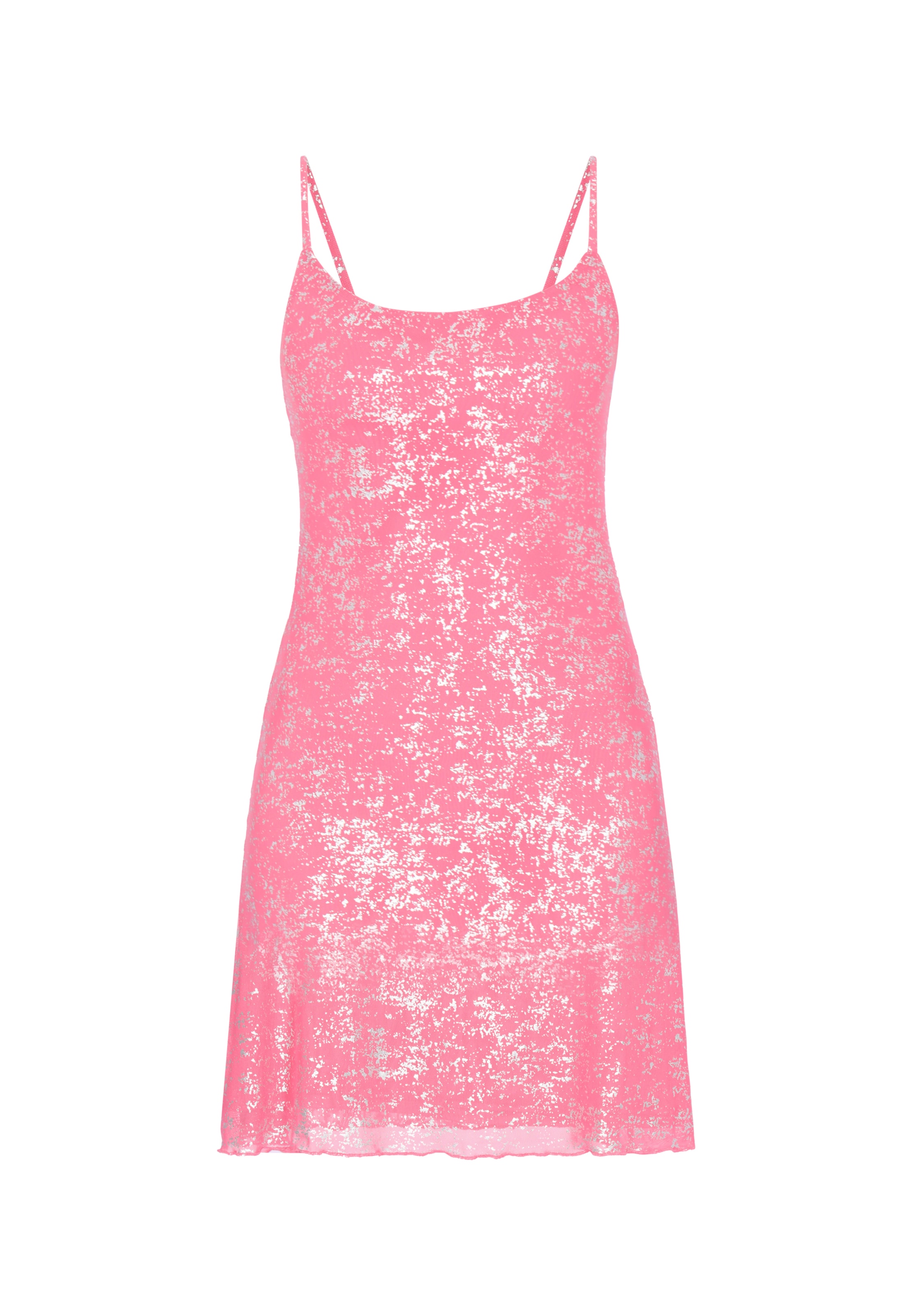 faina Kleid in Pink: Vorderseite