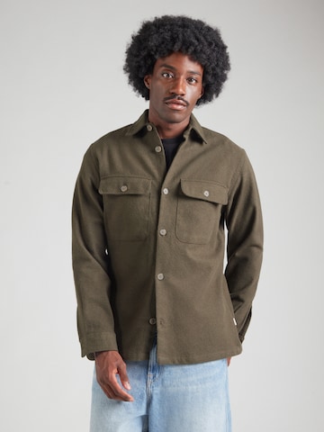 JACK & JONES Regular Fit Paita 'JPRRAYLE' värissä vihreä: etupuoli