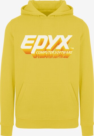 F4NT4STIC Sweatshirt 'EPYX ' in Geel: voorkant