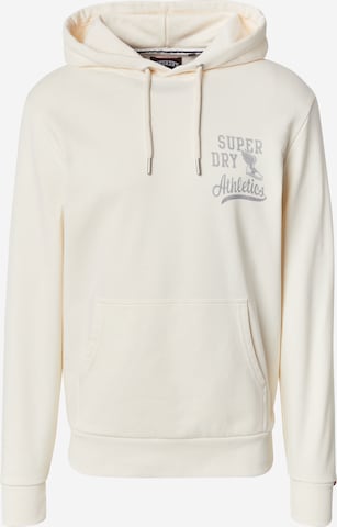 Superdry - Sudadera 'Essentials' en blanco: frente