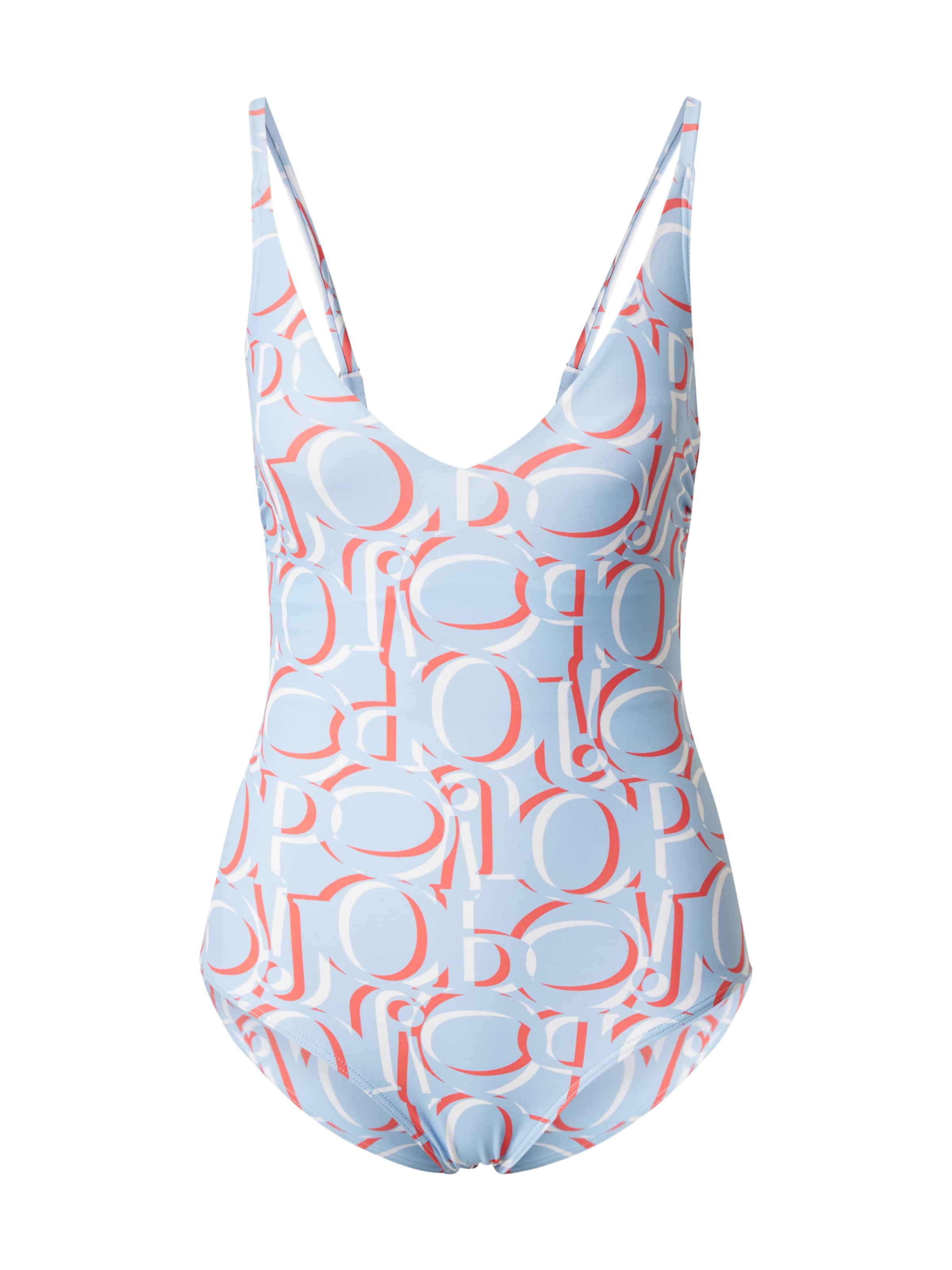 JOOP! - Bustier Traje de baño en azul: frente