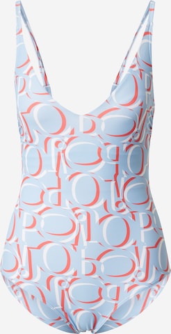 JOOP! Bustier Uimapuku värissä sininen: etupuoli