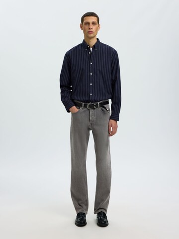 SELECTED Regular Jeans 'SLH196-Ben Kori' in Grijs